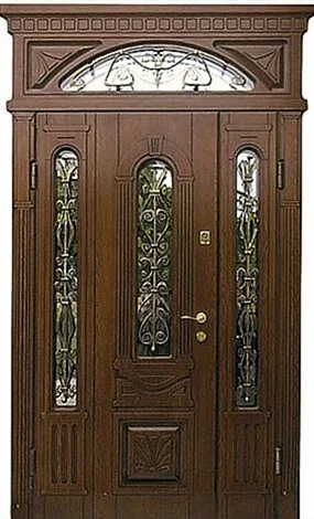 Входная дверь Massive-73 (Массив дерева) - внешняя сторона