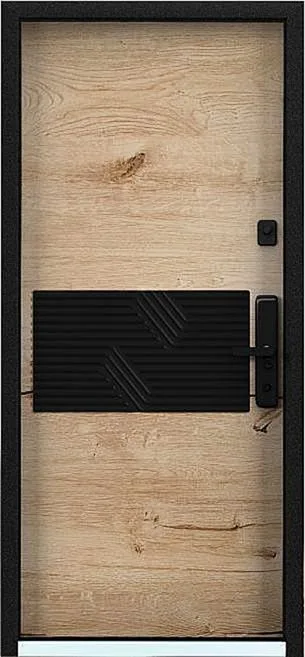 Входная дверь Mesonet-6 (Порошковое напыление / МДФ Винорит)