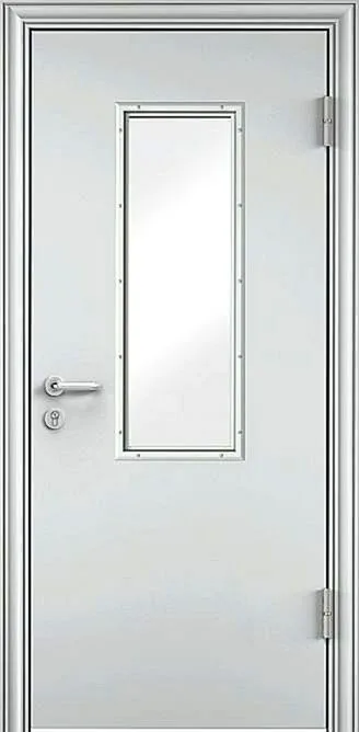 Противопожарная дверь Celsium-30-13 (Противопожарная нитроэмаль) - внешняя сторона