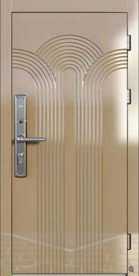 Входная дверь Zitadelle-15 (Порошковое напыление / Ламинат) - внешняя сторона